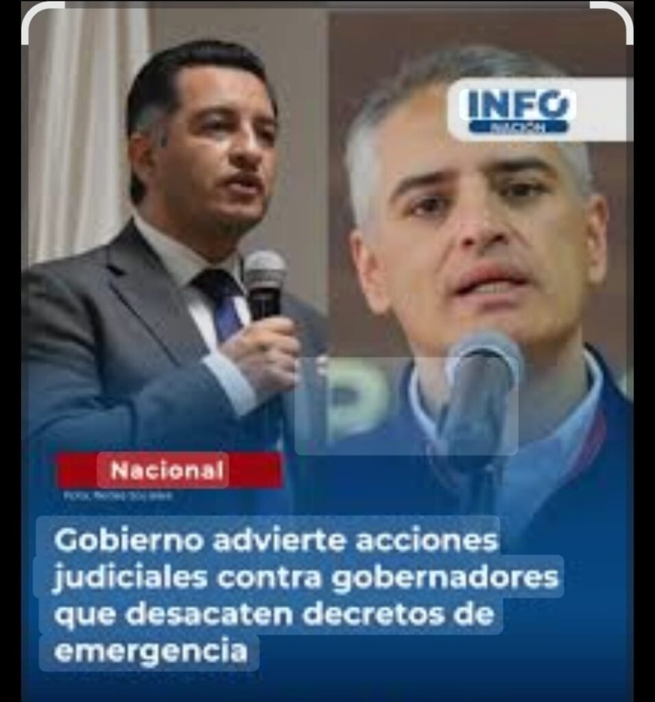 DURA ADVERTENCIA A GOBERNADORES🔥